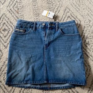 Calvin Klein Jean skirt NWT